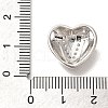 Rack Plating Brass Micro Pave Cubic Zirconia Pendants KK-I722-04P-V-3