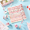 20pcs 5 Styles Scrapbooking Stickers DIY-TAC0029-03D-8