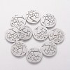 Non-Tarnish 201 Stainless Steel Pendants STAS-Q201-T399-1
