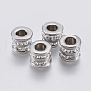 201 Stainless Steel Beads STAS-F139-058P-1