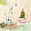 20Pcs 10 Styles Alloy Enamel Pendant Decorations HJEW-AB00271-5