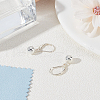 Beebeecraft 1Set 925 Sterling Silver Leverback Earrings Findings FIND-BBC0015-89-4
