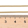 304 Stainless Steel Snake Chain Necklaces NJEW-F248-02B-G-2