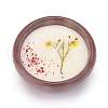 Mother's Day SaddleBrown Porcelain Candles DIY-P009-D12-2