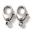 925 Thailand Sterling Silver Lobster Claw Clasps STER-D003-49P-1