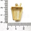 Brass Enamel Pendants X-KK-Z093-10G-3