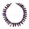 Natural Amethyst Beads Strands G-H247-03-3