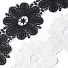 Flower Polyester Embroidery Lace Ribbon OCOR-XCP0002-63-2