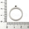 Non-Tarnish 304 Stainless Steel Laser Cut Pendants STAS-U009-06B-02-3