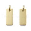 Geometric Figure Style 304 Stainless Steel Stamping Blank Tag Charms STAS-D302-03A-1