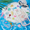 SUPERFINDINGS 35Pcs 35 Styles Translucent Resin Sea Animal Decoden Cabochons RESI-FH0001-63-4