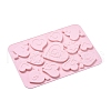 Heart Shape Food Grade Silicone Molds DIY-F044-14-3