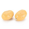 Opaque Resin Pendants X-RESI-S356-080-3