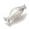 Rack Plating Brass Micro Pave Cubic Zirconia Pendants KK-I720-66P-2