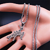 304 Stainless Steel Pendant Necklaces NJEW-K283-39P-3
