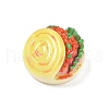 Cute Opaque Resin Cabochons RESI-L046-D02-2