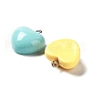 Opaque Resin Pendants RESI-G074-01-3