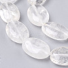 Natural Quartz Crystal Bead Strands G-O162-22-13x18mm-3
