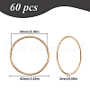 SOFPLATE Iron Open Jump Rings FIND-SP0002-63D-2