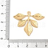 304 Stainless Steel Pendants STAS-C121-49A-G-3