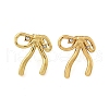 304 Stainless Steel Stud Earrings for Women EJEW-U052-10G-4