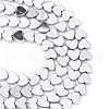 Non-magnetic Synthetic Hematite Beads Strands G-Q883-8x8mm-6-2