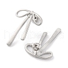 Non-Tarnish 304 Stainless Steel Stud Earrings for Women EJEW-N054-19P-2
