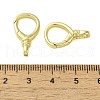 Brass Spring Gate Rings KK-B089-15G-3