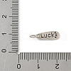 925 Sterling Silver Smile Face Charms STER-D305-01AS-3