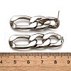 Non-Tarnish 304 Stainless Steel Stud Earrings EJEW-D095-23P-3