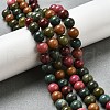 Dyed Natural Malaysia Jade Beads Strands G-G021-02B-15-4