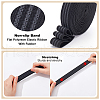  5 Yards Flat Polyester Non-Slip Elastic Wide Band OCOR-NB0001-95A-3