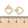 Brass Micro Pave Cubic Zirconia Pendants KK-R219-04G-3