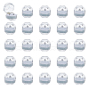 DICOSMETIC 50Pcs Octagonal Transparent Plastic Ring Boxes OBOX-DC0001-02A-1