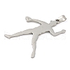 Non-Tarnish 304 Stainless Steel Pendants STAS-Z076-16P-2