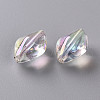 Transparent Acrylic Beads TACR-S156-010-3
