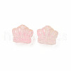 Two Tone Transparent Spray Painted Glass Beads GLAA-Q092-02-C05-3
