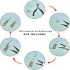 Unicraftale 304 Stainless Steel Jump Rings STAS-UN0017-94P-6