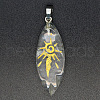 Natural Quartz Crystal Pendants PW-WG1E8C3-07-1