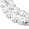 Electroplated Synthetic Non-magnetic Hematite Beads Strands G-C156-06S-3