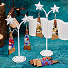  16Pcs 8 Colors Transparent Resin & Walnut Wood Big Pendants RESI-TA0001-95-17