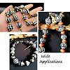 Natural Wooden Beads WOOD-TAC0010-04B-9