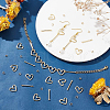 BENECREAT DIY Link Jewelry Making Finding Kit DIY-BC0006-19-5