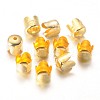 Iron Bead Caps E015Y-G-1-1