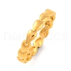 Ion Plating(IP) 304 Stainless Steel Heart Finger Rings for Women RJEW-S414-44B-G-1