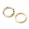 Brass Linking Rings KK-F831-018B-G-RS-3