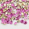 Grade AAA Pointed Back Resin Rhinestones CRES-R120-3.0mm-24-1