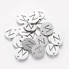 201 Stainless Steel Charms STAS-Q201-T051-N-1