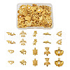 Ocean Theme Zinc Alloy Cabochons DIY-TA0003-32G-1