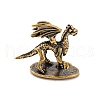 Brass Pterosaur Display Decoration KK-D370-10AG-C-3